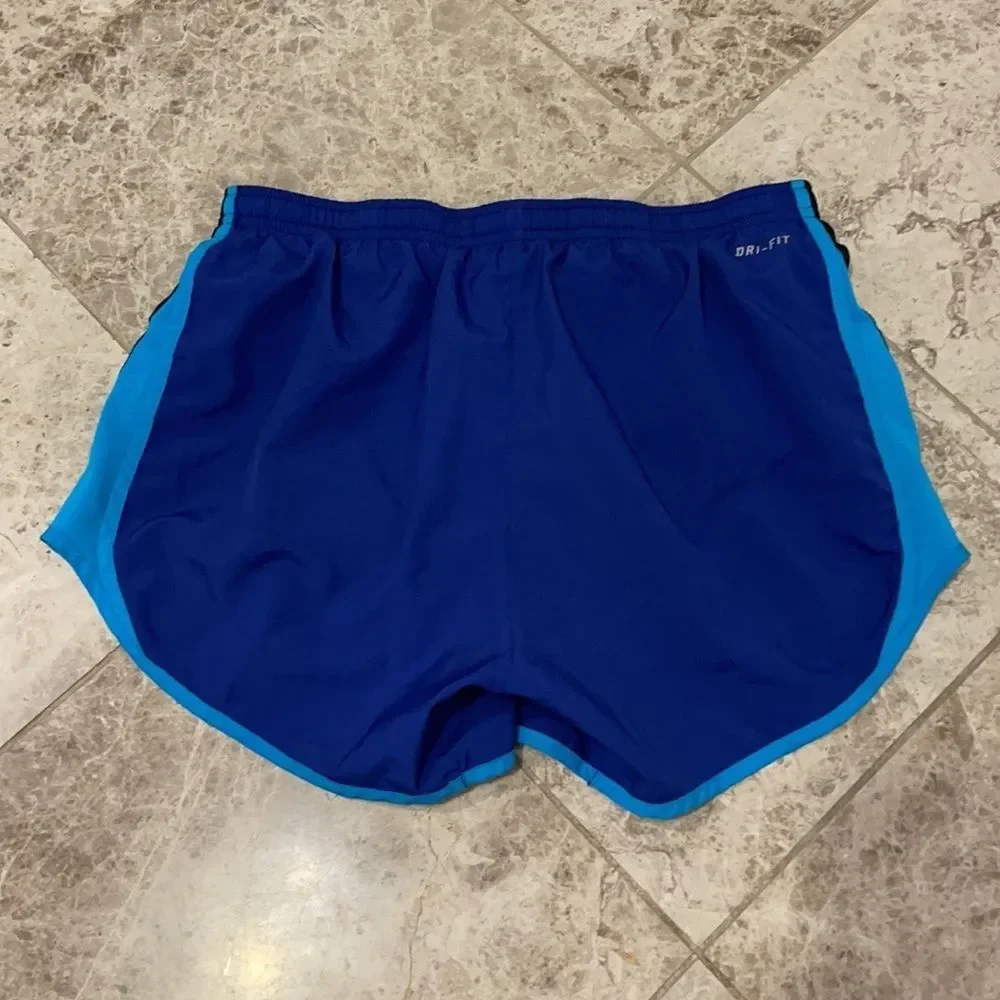 Nike Dri-Fit Tempo Running Shorts Small Blue